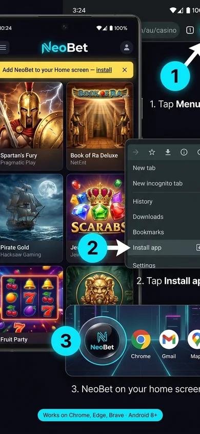 How to install NeoBet on Android – NeoBet